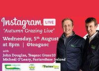 InstaLive与Teagasc Grass10 & PastureBase爱尔兰
