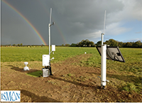 发射的爱尔兰土壤水分监测网络(ISMON)