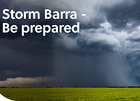 建议对农民Barra面对风暴